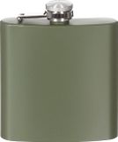 MFH Max Fuchs AG Zakfles/Platvink legergroen/olijf 6 OZ/170 ml
