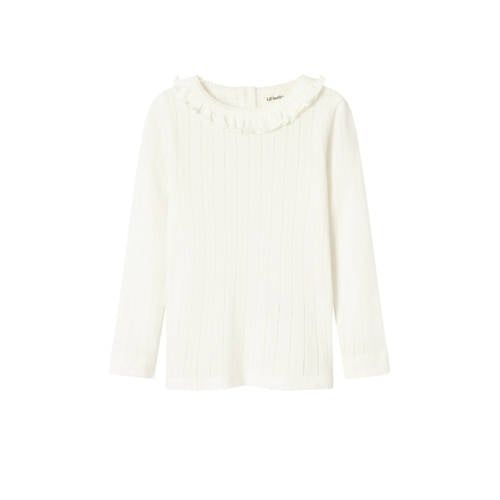 LIL' ATELIER MINI longsleeve NMFRACHEL offwhite