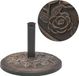 Maison Exclusive Parasolstandaard, Hars, Rond, Brons, 9 kg