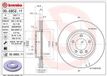 BREMBO Remschijfset 09.8952.11 - 2 stuks