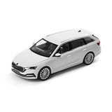 Skoda 5E7099300S9R Modelauto Octavia 4 (NX) Combi schaal 1:43 miniatuur, wit