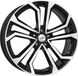 DEZENT TA dark 7.5x19 inch 5x114.3 ET 49.5 black/polished