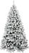 Kerstboom met sneeuw 210 cm realistisch oppervlak