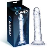 GLAZED - Realistic Dildo Crystal Material 19 Cm