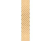 Ambiance Sticker Voorgelijmd vliesbehang - RETRO BEIGE EN GEEL - 1 rol van 300x60 cm