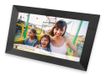 IRRADIO | Digitale Smart Photo Frame 10 inch, touch en display 1280 x 800 met wifi en luidspreker, met app iOS en Android, kleur zwart