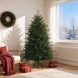 vidaXL Kunstmatige Inklapbare Kerstboom 180 cm PVC en Metaal Groen