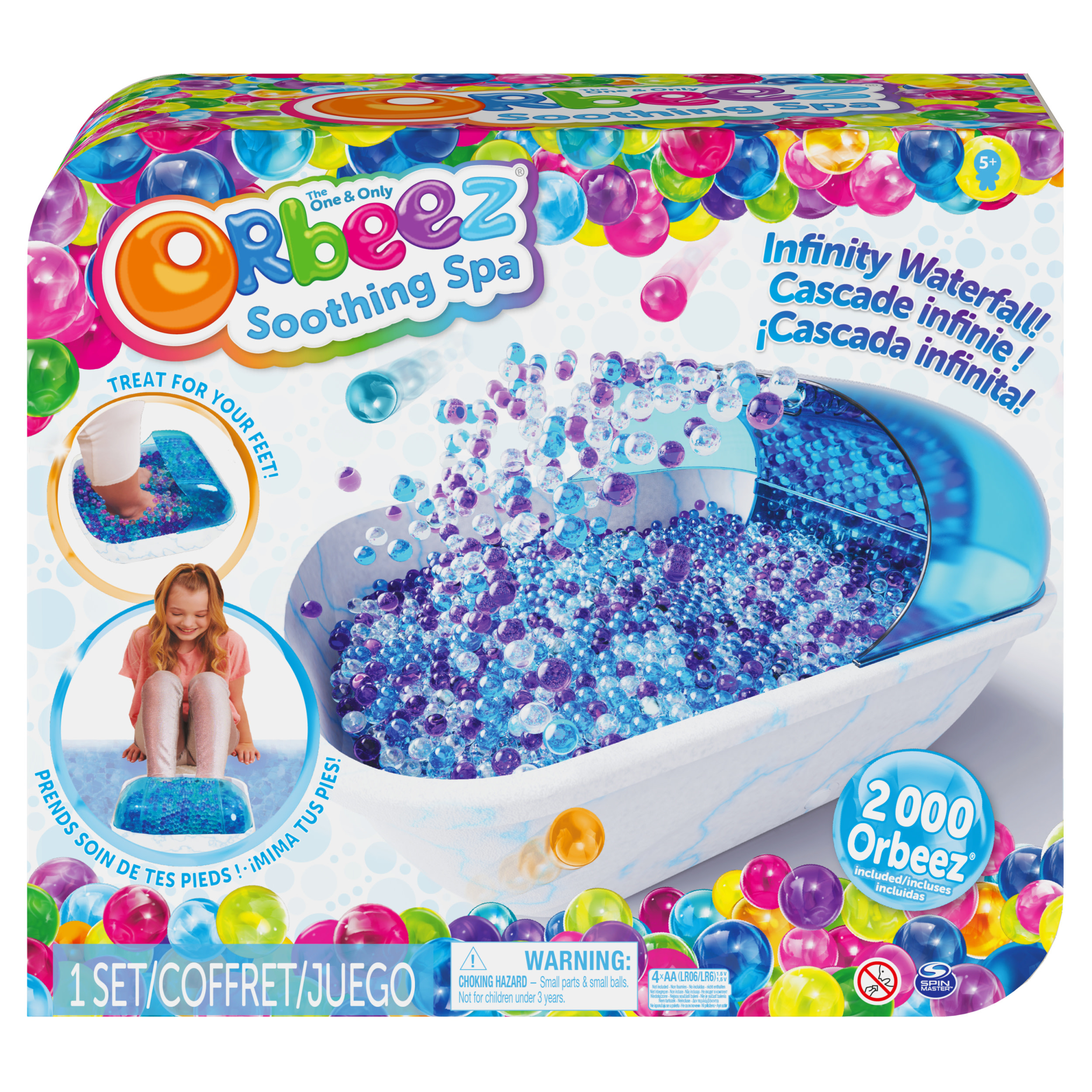 Spin Master Orbeez Geruststellend Spa - Waterparels - 2000 stuks - Sensorische speelgoed