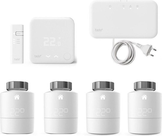 tado° Tado Bundle - Wireless Smart Thermostat V3+ & SRT 4 Pack
