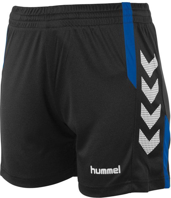 Hummel Aarhus Sportbroek - Maat S - Vrouwen - Zwart/blauw/wit