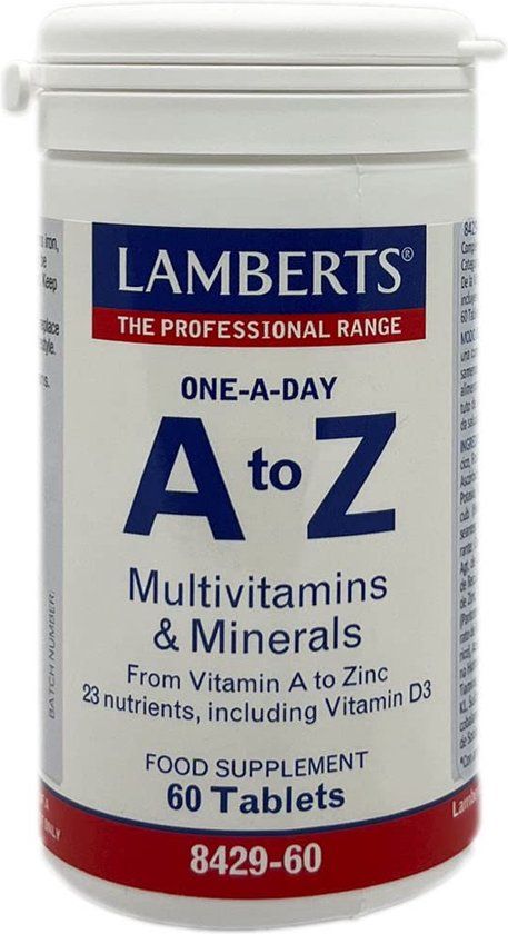 Lamberts A to Z - 60 Tablets