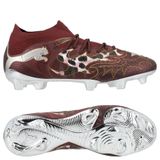 PUMA Future 9 Ultimate FG Dallas City Edition - Violet/Dark Chocolate/Archive Gold/Blanc/Argenté - Herbe naturelle (FG), pointure 43