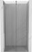 Mexen Velar porte de douche coulissante 120 cm, transparent, chrome
