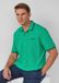 s.Oliver - Polo en piqué avec détails contrastants et logo - Homme - Vert - XL