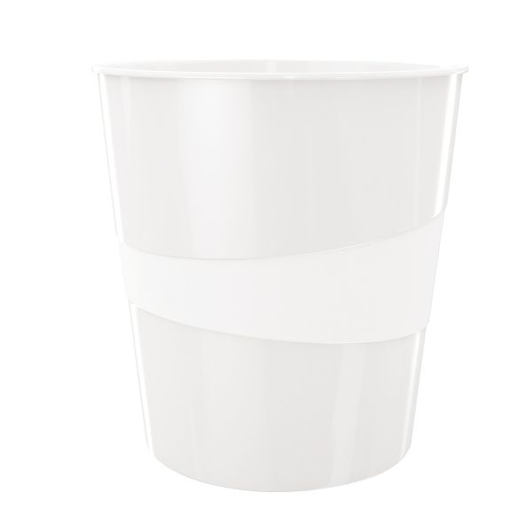 Leitz WOW Waste Bin - Wit