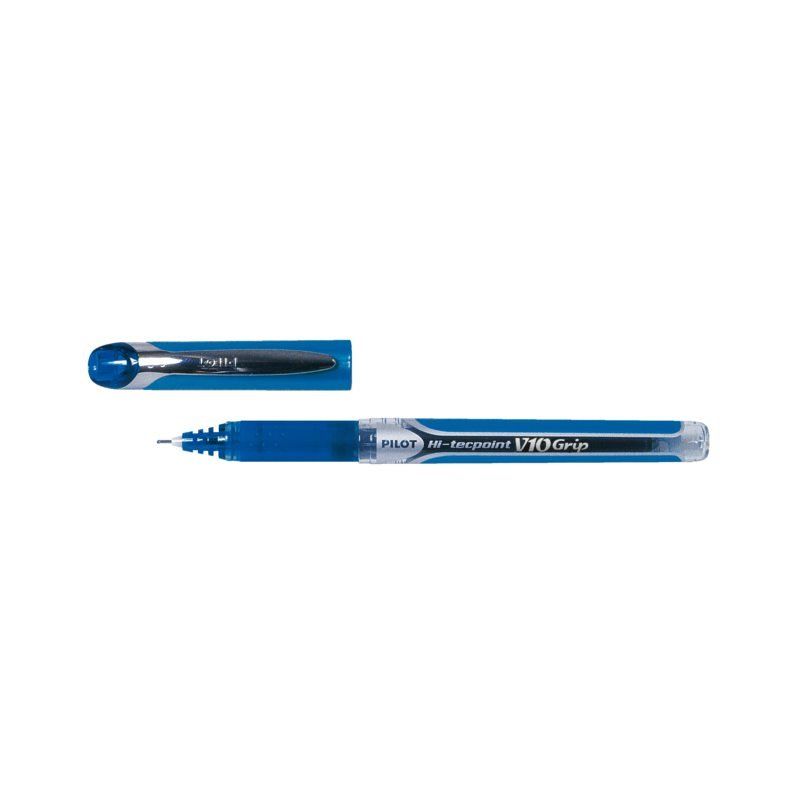 Pilot V-Ball Grip V10 Hi-Techpoint Rollerball Blauw