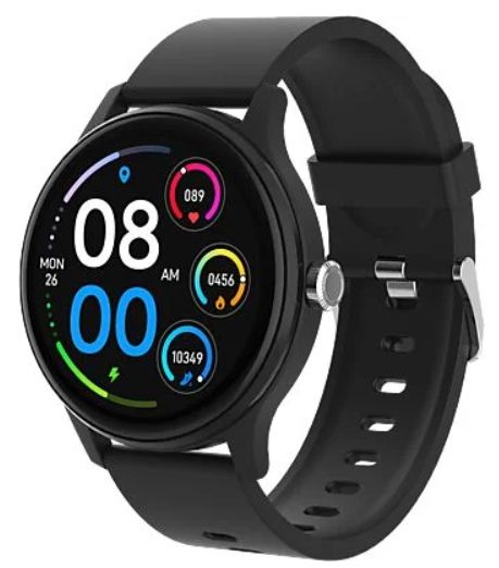 Peaq PSw 100-bk Smartwatch Zwart