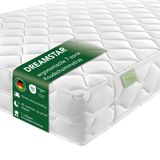 DREAMSTAR Ergo Flex Duo – orthopedische 7-zones koude schuimmatras – 16 cm hoog – Oeko-Tex gecertificeerd – Hardheidsgraad 3 en 4 (H3 en H4) – 160 x 200 cm