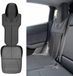 Merkloos Car Seat Protector for Tesla Model S 3 X Y | Waterproof 2-Stage Seatsaver for Kids Car Seat - Black