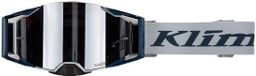 KLIM Rage Off-Road Goggle Cool Grijs Zilver Gespiegelde Lens