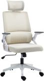 Vinsetto Bureaustoel Mesh Beige