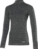 Heatkeeper Thermoshirt Lange Mouw Dames Premium Zwart Melange-M