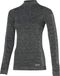 Heatkeeper Thermoshirt Lange Mouw Dames Premium Zwart Melange-M