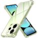 Phonillico® Case voor Xiaomi Redmi Note 14 4G - Schokbestendige bescherming Zachte TPU Transparant