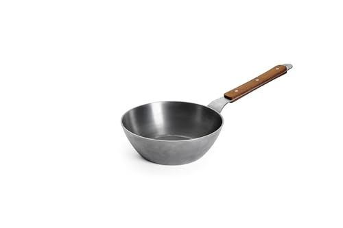 Woll Koolstofstaal hoge rand pan - inductief -, Ø 20 cm, 5 cm hoog