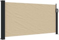 vidaXL - Windscherm - uittrekbaar - 100x500 cm - beige