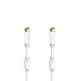 Hama 00205255 coax-kabel 10 m F Wit