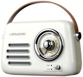 Ledwood Transistor Radio ALMA WHI Wit