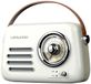 Ledwood Transistor Radio ALMA WHI Blanc