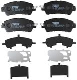 TRW GDB2122 Jeu de plaquettes de frein | Compatible avec : MAZDA 2