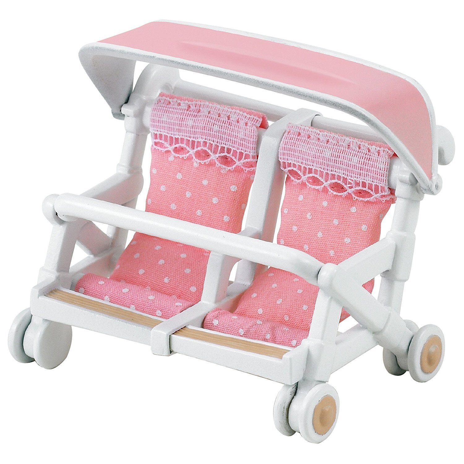 Sylvanian Families sf dubbele kinderwagen