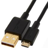 Amazon Basics USB 2.0 A male naar Micro B kabel, 6 Feet