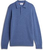 Tommy Hilfiger Pull en laine pour homme bleu taille L