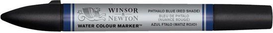 Winsor & Newton Water Colour Marker Phthalo Blue (Red Shade)