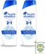Head & Shoulders Shampoo Anti-Pelliculaire Classique 2-en-1 - 2 x 300 ml