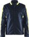 Blaklader Veste de travail stretch 4444-1832 - Bleu marine foncé/Jaune haute visibilité - XL