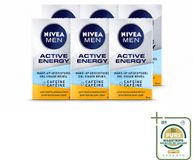 NIVEA MEN Active Energy Wake-up Gel pour le visage avec caféine - 50 ml - 6 pièces