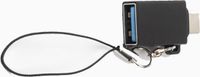 Microconnect USB3.1CAAF-LOOP tussenstuk voor kabels USB C USB A Zwart