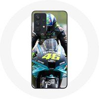 Maniacase Hoesje voor Samsung Galaxy A13 4G / A13 4G Lite Valentino Rossi Motorracer 46