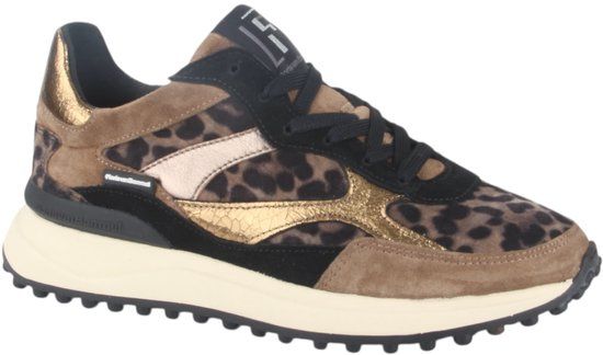 Floris van Bommel Sfw-10085 Noppi Sneakers - Ponyhair - Women - Brown - Size 38