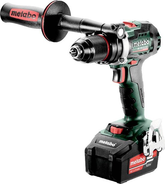 Metabo BS 18 LTX BL I 18V Li-ion accu boor-/schroefmachine set (2 x Li-Power 5.2 Ah) in metaBOX - koolborstelloos - 602358650