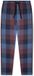 Schiesser Pyjamabroek Mix+Relax, Heren, Kakaobraun, Geruit, 100% Katoen