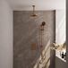 Brauer Copper Carving Thermostatische doucheset Inbouw