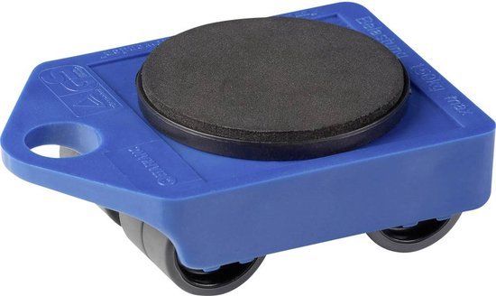 Meister Werkzeuge Transportroller Kunststof Laadvermogen (max.): 150 kg 106 mm x 75 mm x 38 mm