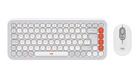 Logitech POP Icon Combo Toetsenbord en Muis - Wit