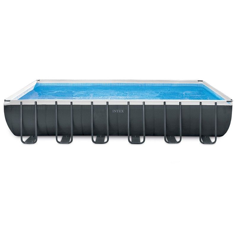 Intex 26364 Zwembad - Rechthoekig - Zwart - 732 x 366 x 132 cm